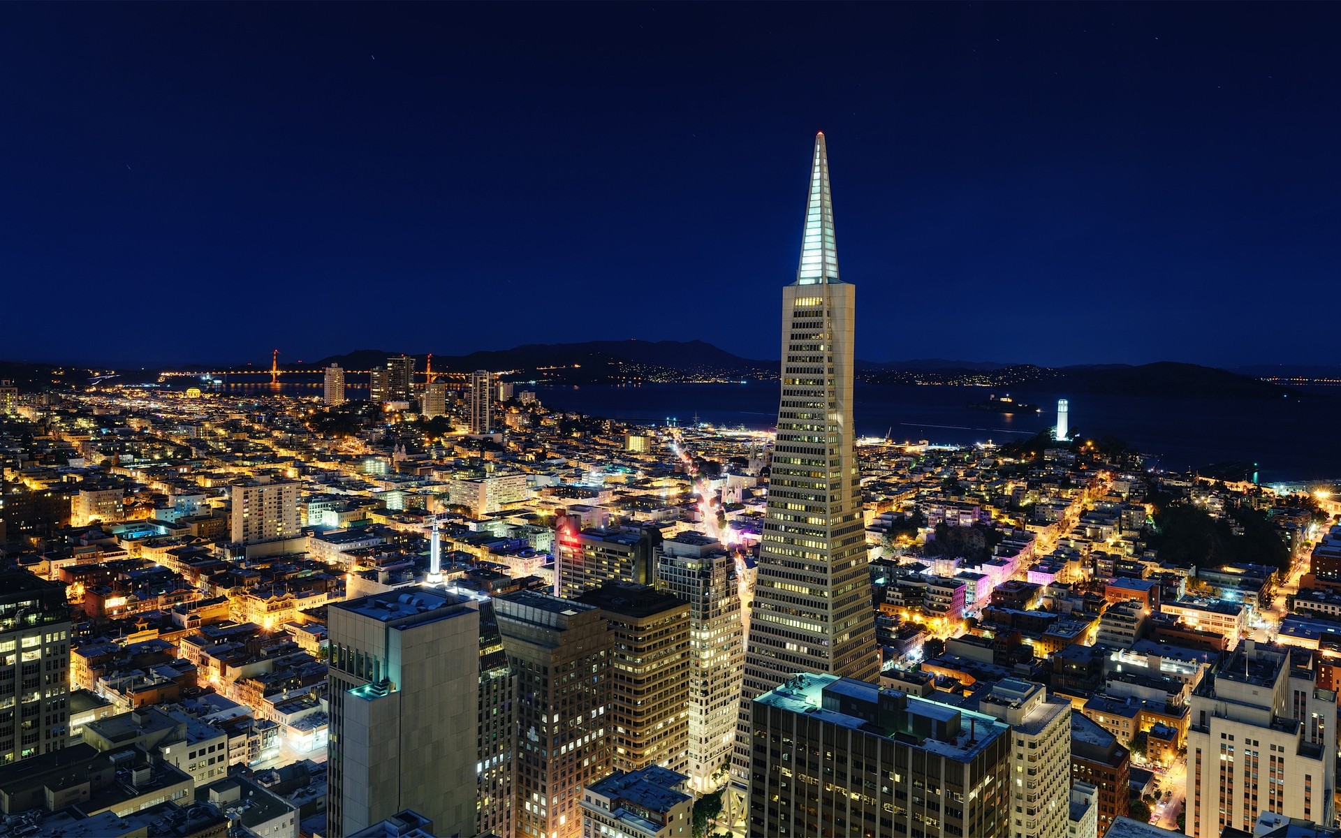 estados unidos ciudad ciudad arquitectura viajes skyline crepúsculo casa rascacielos urbano iluminado cielo noche espectáculo panorámico al aire libre puesta de sol centro de la ciudad torre punto de referencia california ee. uu. bna luz