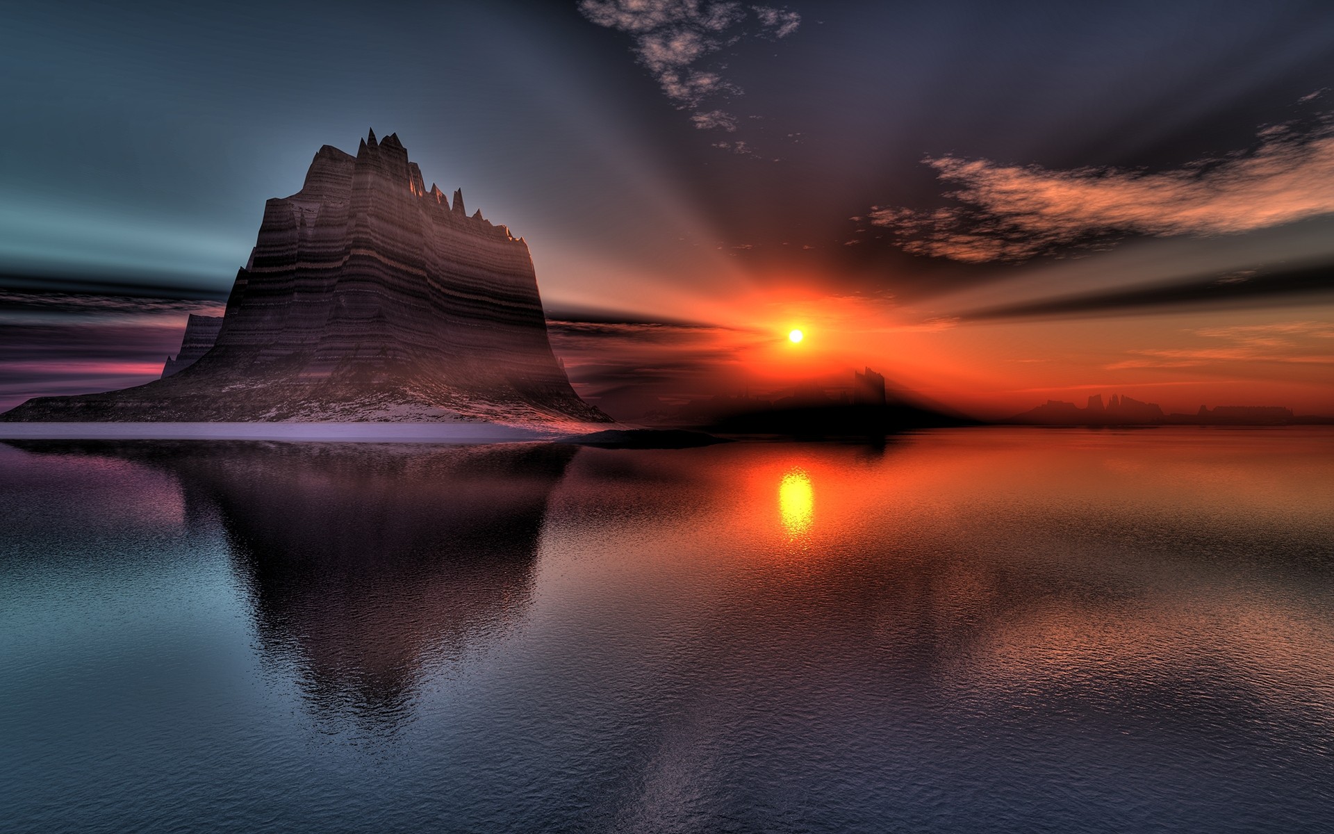 paisaje puesta de sol amanecer sol agua noche crepúsculo cielo paisaje viajes reflexión naturaleza playa al aire libre lago piedras fondo