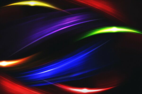 Dynamic blurred color abstraction