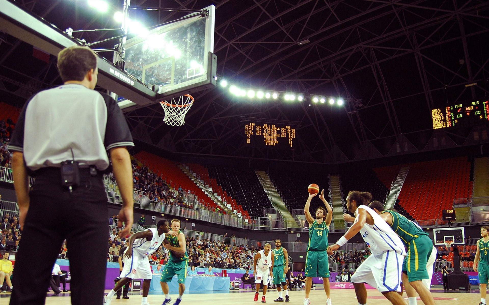 jeux olympiques basket-ball athlète concours panier londres athelete jeux olympiques