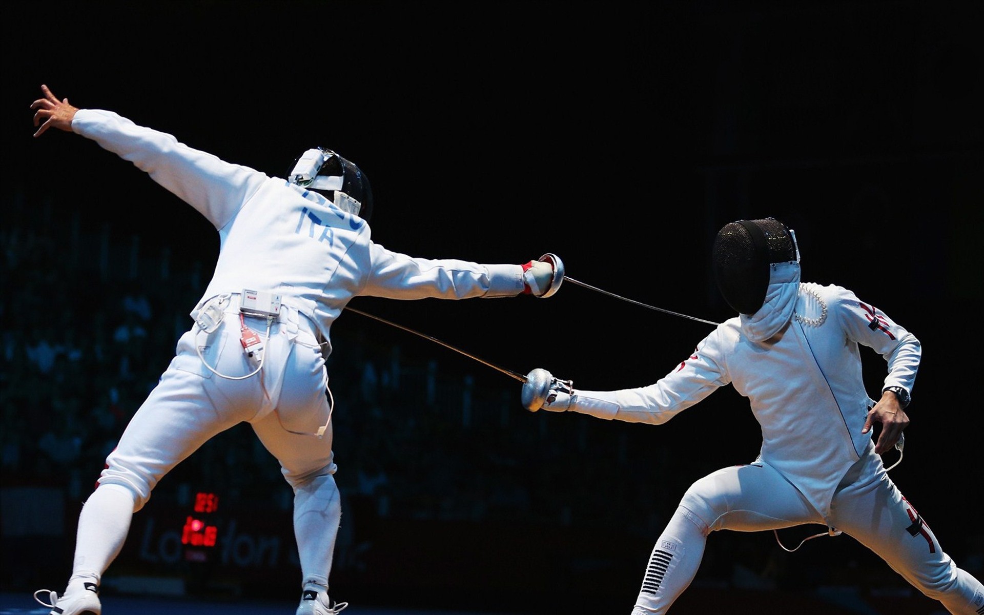 giochi olimpici movimento concorso azione abilità balletto combattimento attivo karate uomo esercizio combattimento arti marziali agilità forza ballerino campione londra atleta giochi olimpici scherma