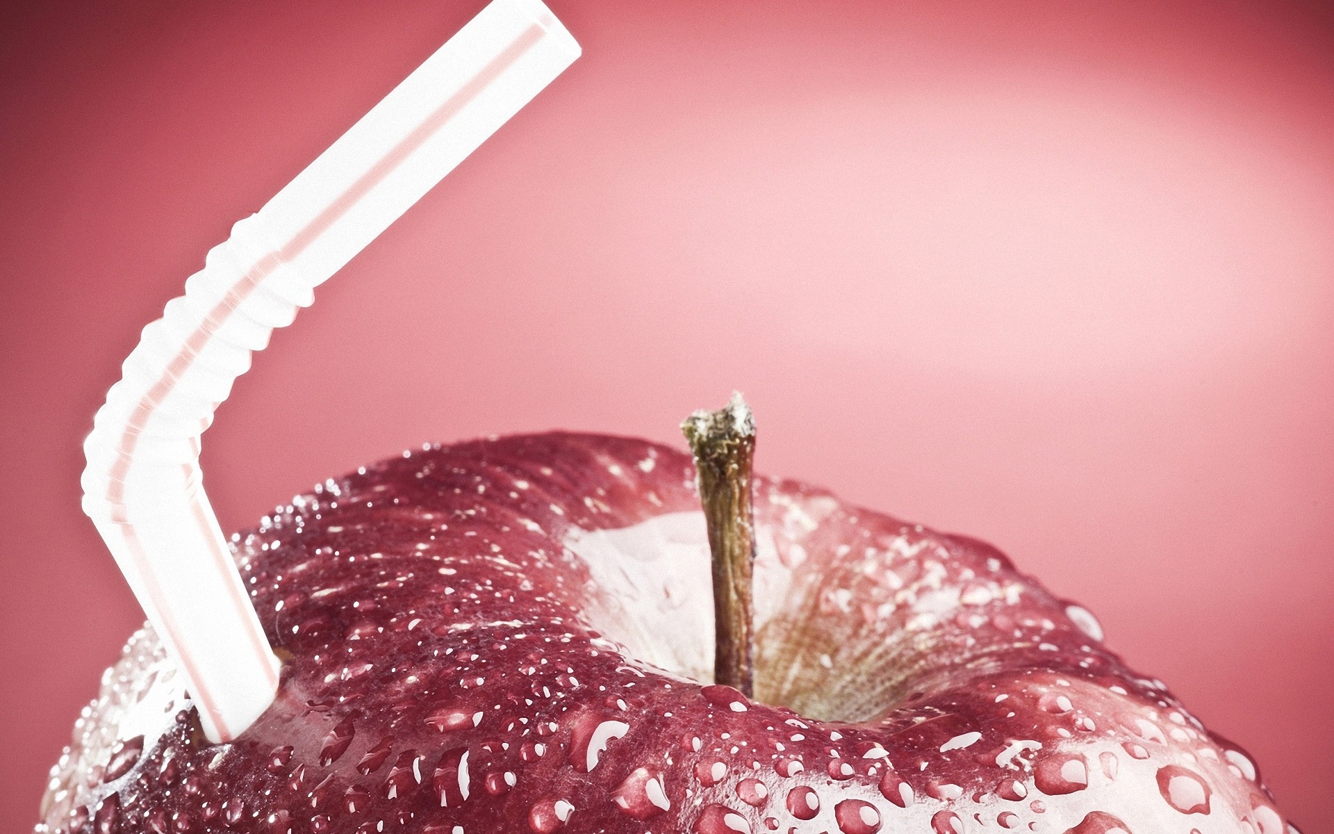 abstract food drop water still life fruit wet rain sweet nature dew one apple drink health strawberry glass fresh natural red straw