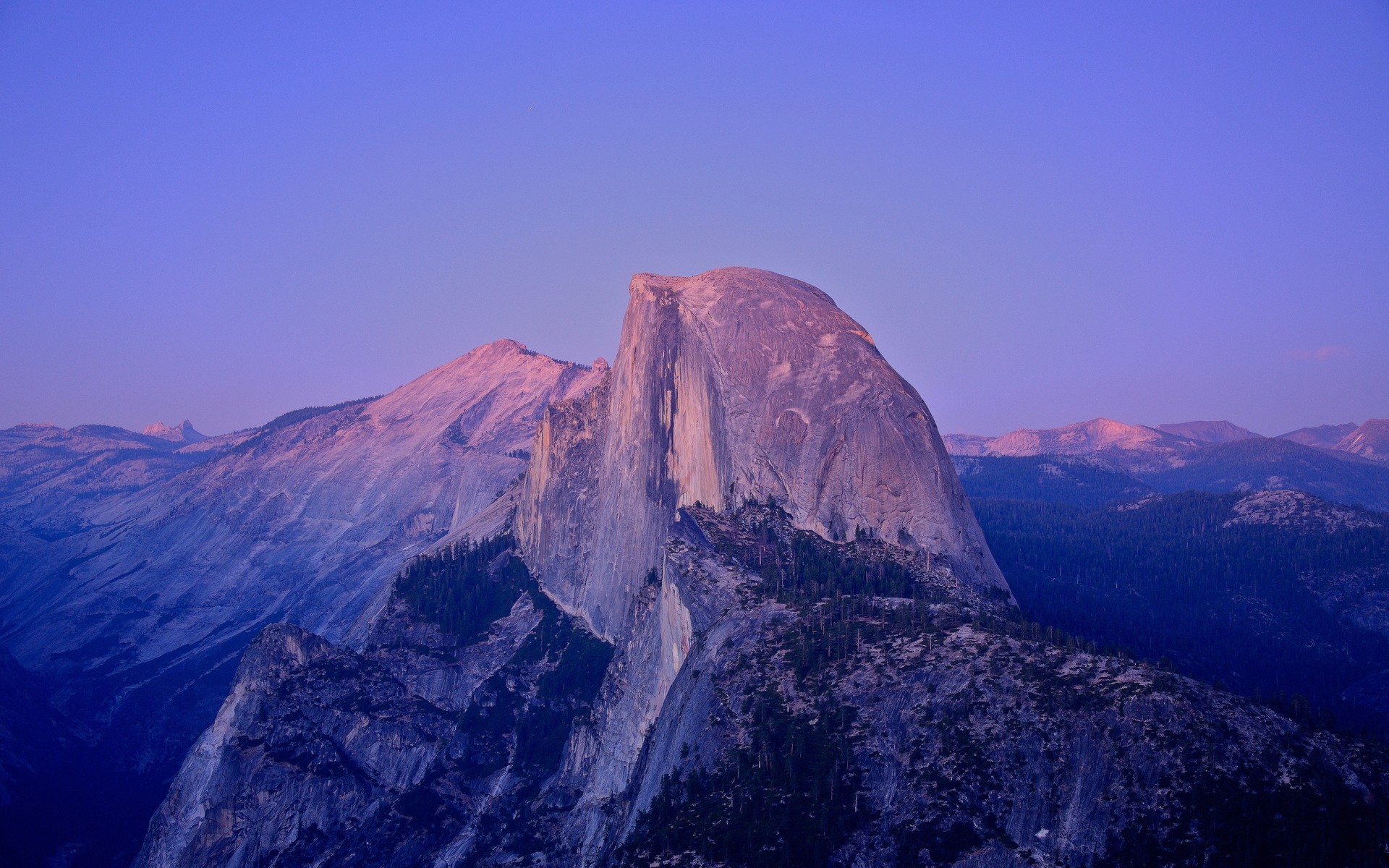 united kingdom mountain travel landscape snow sky outdoors volcano scenic half dome sunset moonlight granite cliff