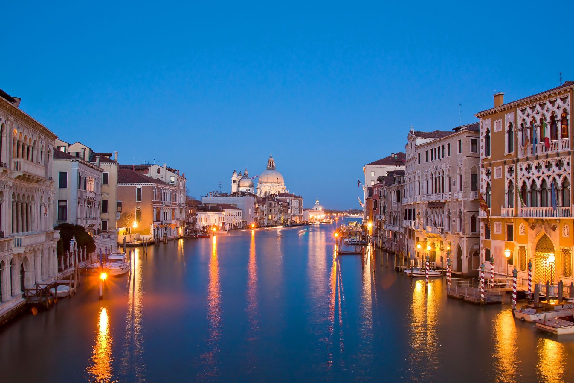 city water canal travel architecture dusk outdoors venetian sunset evening building bridge illuminated river reflection gondola tourism sky town