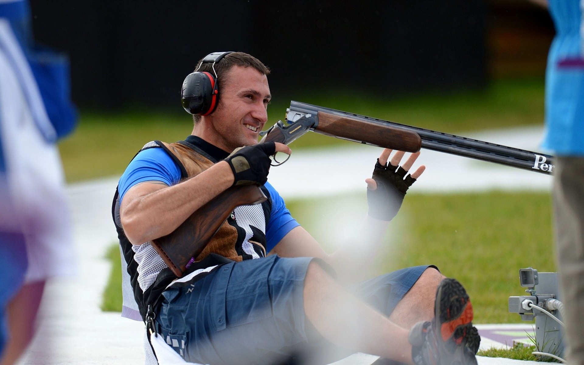 olympic games competition man adult recreation outdoors one leisure action athlete london shooting 2012