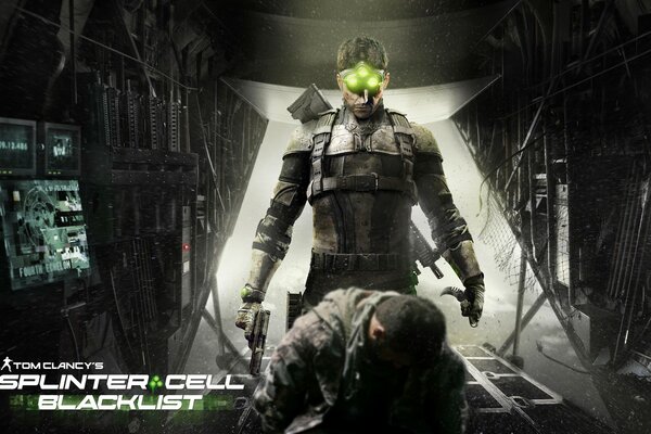 Desktop on the Splinter cell theme