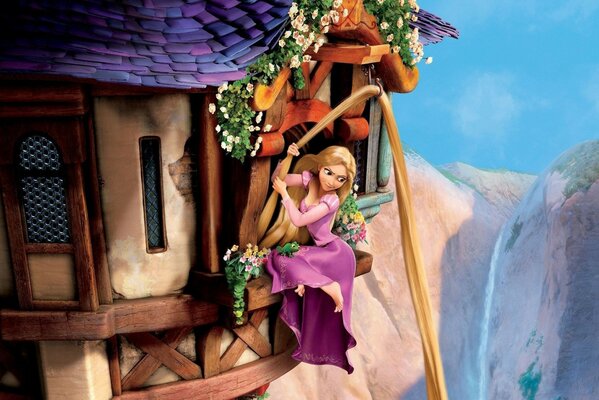 Tangled princesa enredada historia de Rapunzel