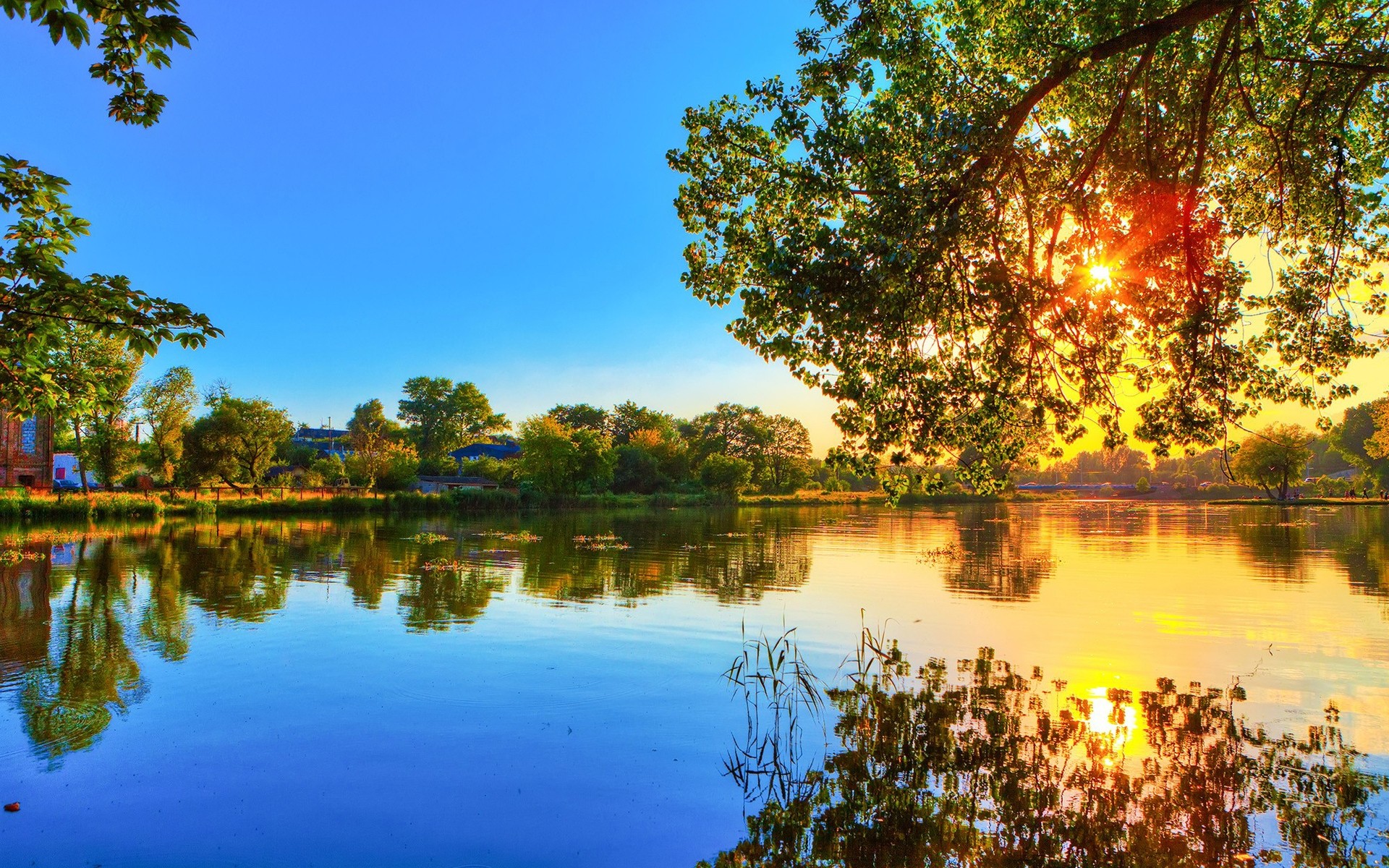 paesaggio riflessione albero natura lago acqua paesaggio all aperto fiume cielo estate piscina parco sole alba stagione bel tempo alberi blu