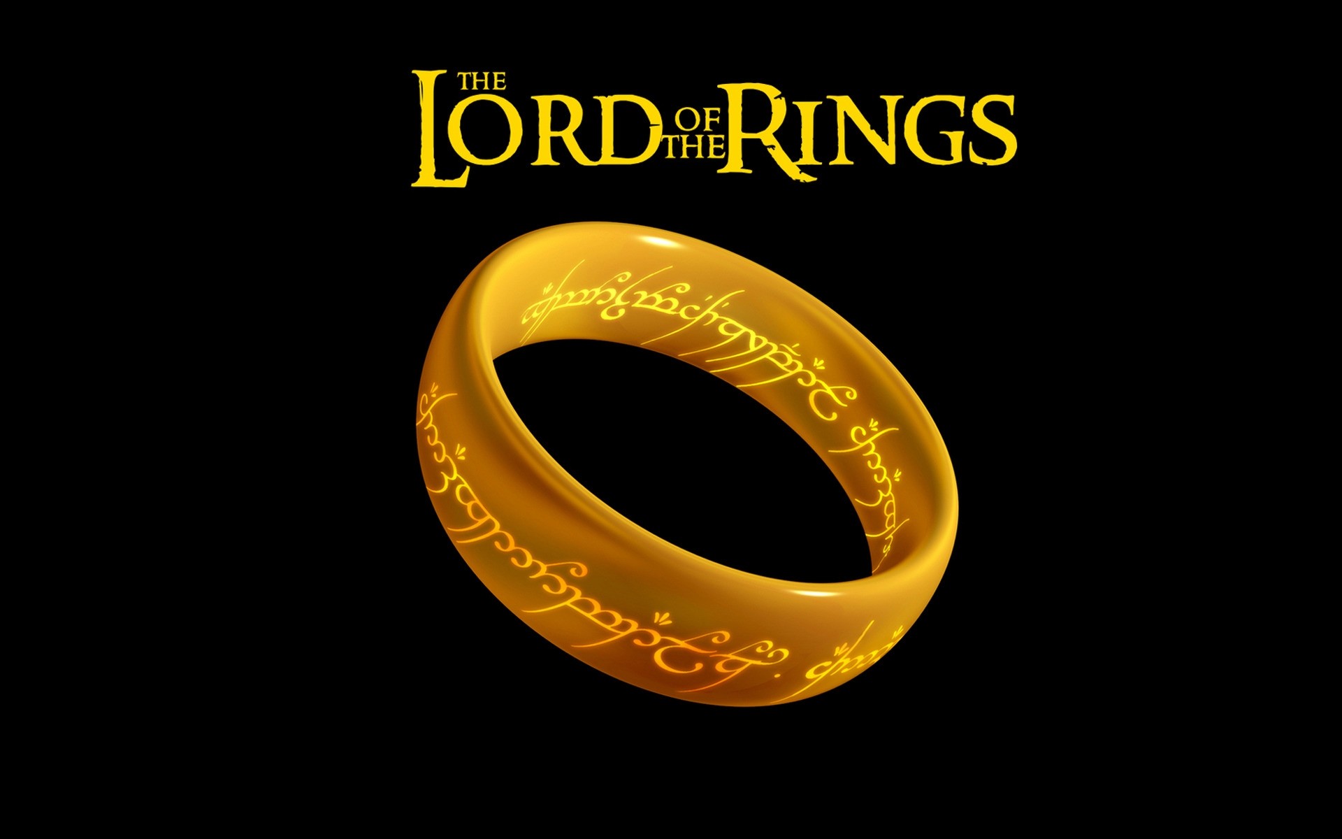 marken und logos desktop glänzt illustration design ring film trilogie hollywood dämonen
