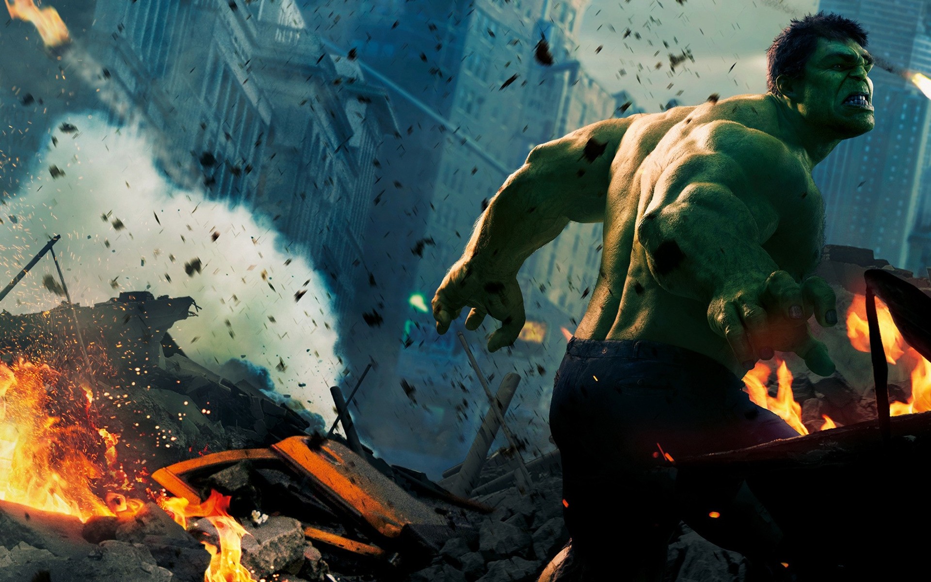 filmy płomień dym dorosły katastrofa człowiek podwodny jeden ryby zielony potwór avengers bohaterowie