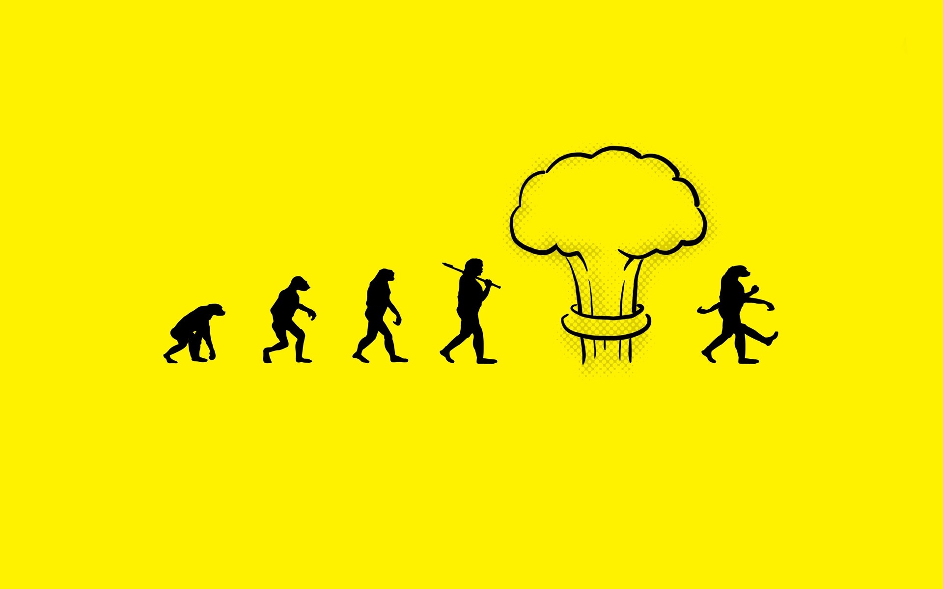 drawings illustration silhouette nature art vector desktop yellow background monkey science