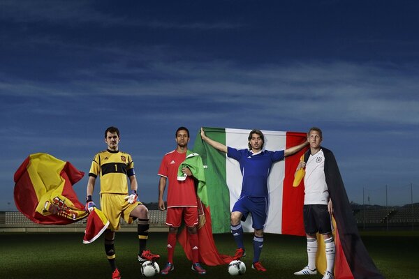 Competition among fans - football unites