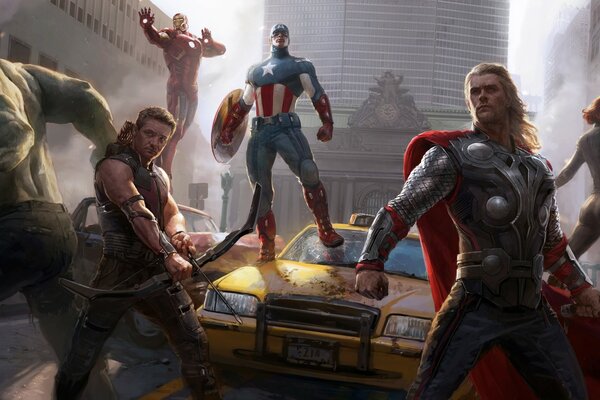 Affiche du film Avengers 