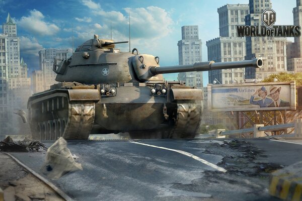 Battle of Tanks in the City game