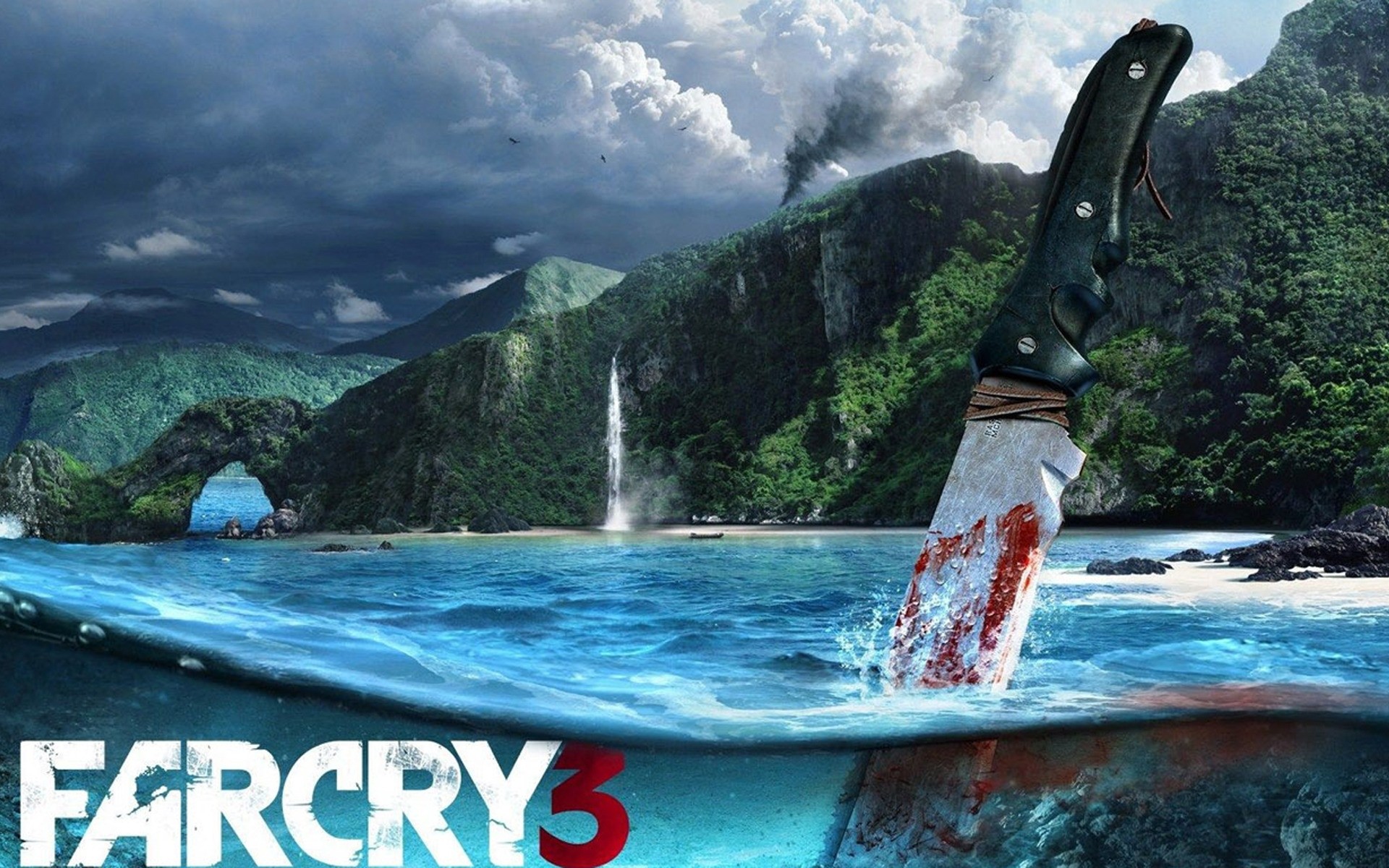 far cry wasser natur reisen sommer im freien türkis himmel tropisch urlaub nass idylle entspannung messer ozean berge