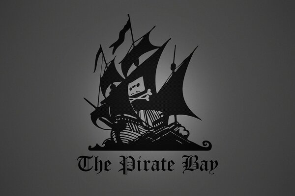 The emblem is a silhouette of a pirate ship