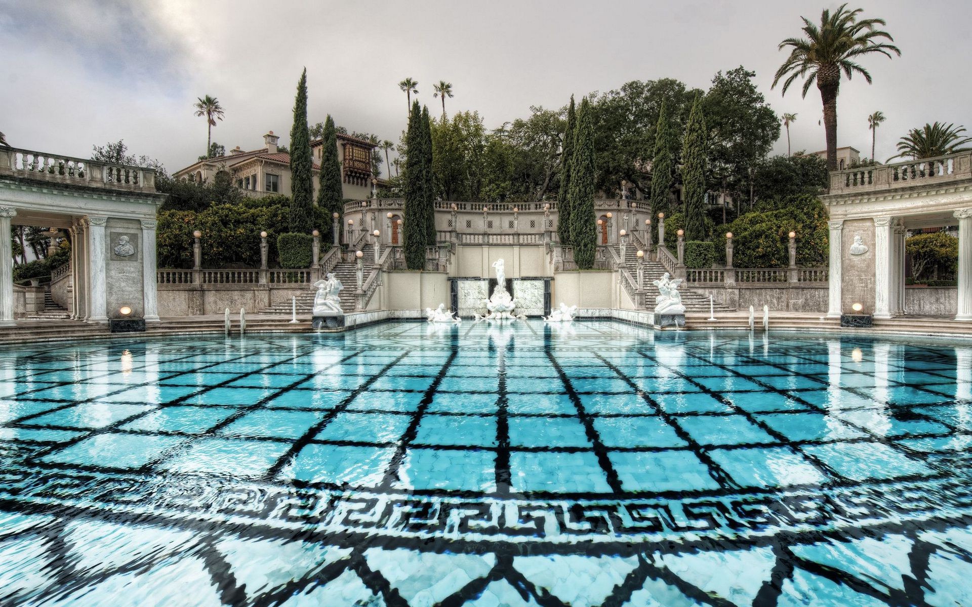 cidades e arquitetura piscina fonte piscina luxo água viagens arquitetura hotel natação turismo resort verão férias casa villa ao ar livre atração à beira da piscina cidade