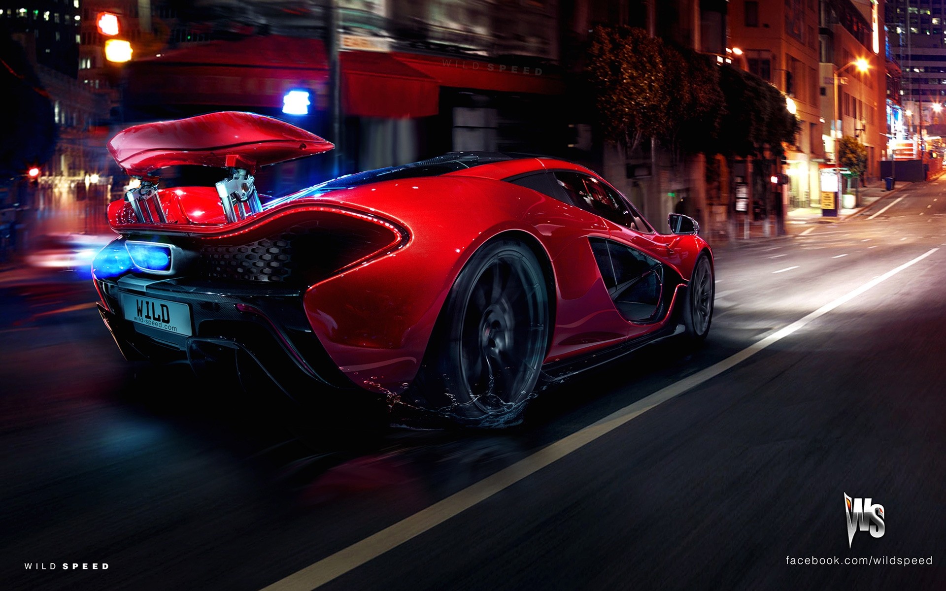 concept cars car fast transportation system vehicle blur road hurry action street traffic automotive pavement headlight mclaren p1