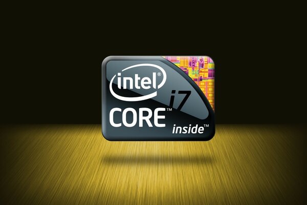 The inscription Intel core Ai five