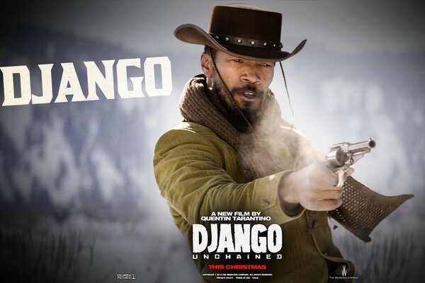 Ein Filmplakat. Django ist befreit. Eins gegen alle