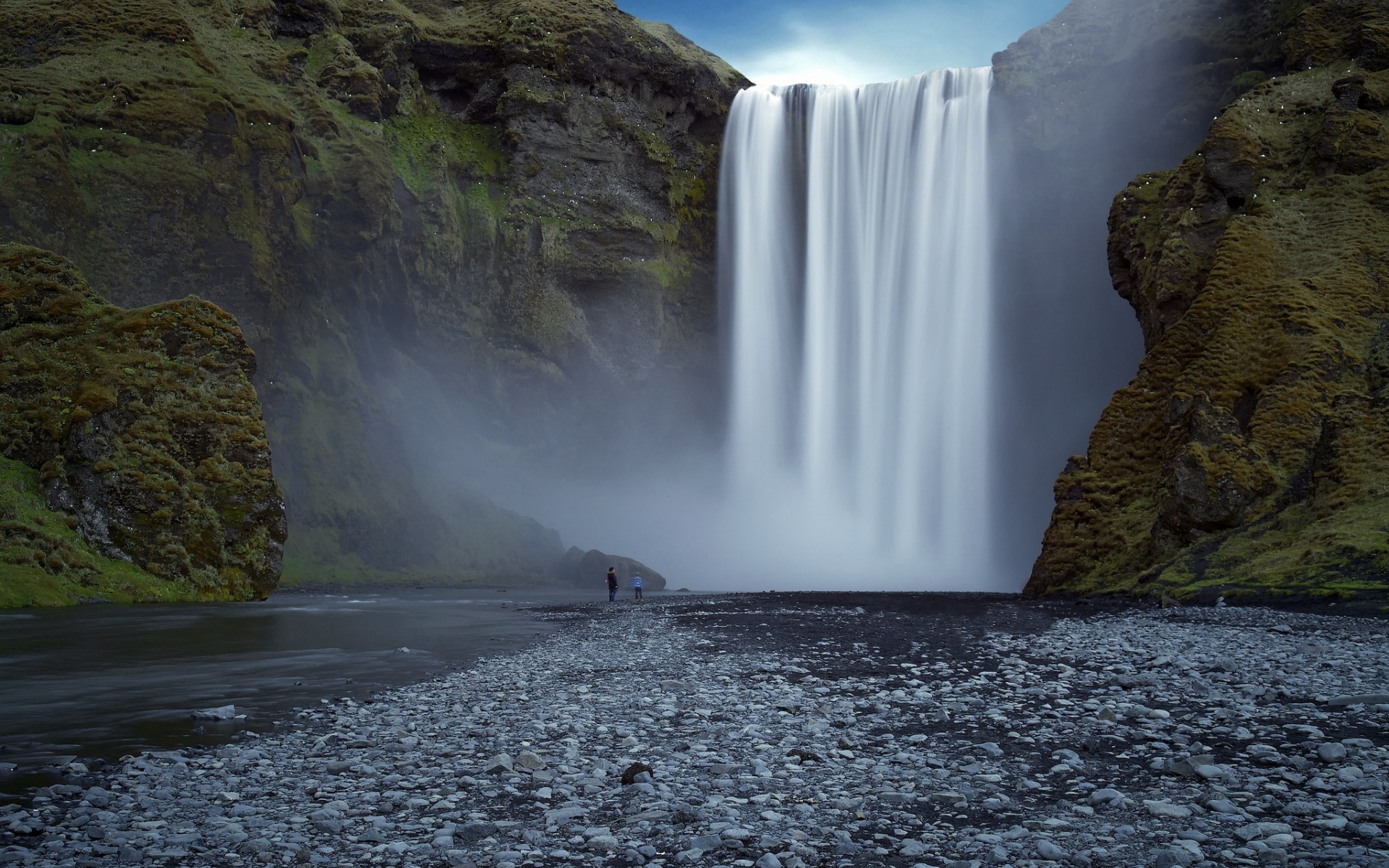 landscapes water waterfall river landscape travel outdoors fall rock nature stream mountain daylight scenic waterfall landscape background green forest