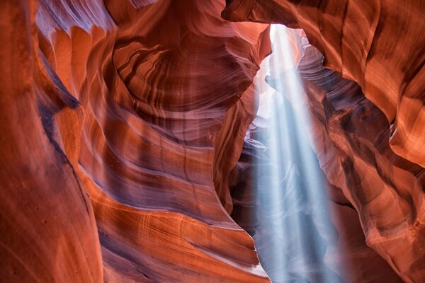 An unusual canyon in the USA