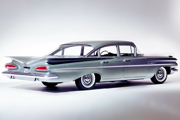 Classic big American Buick type car