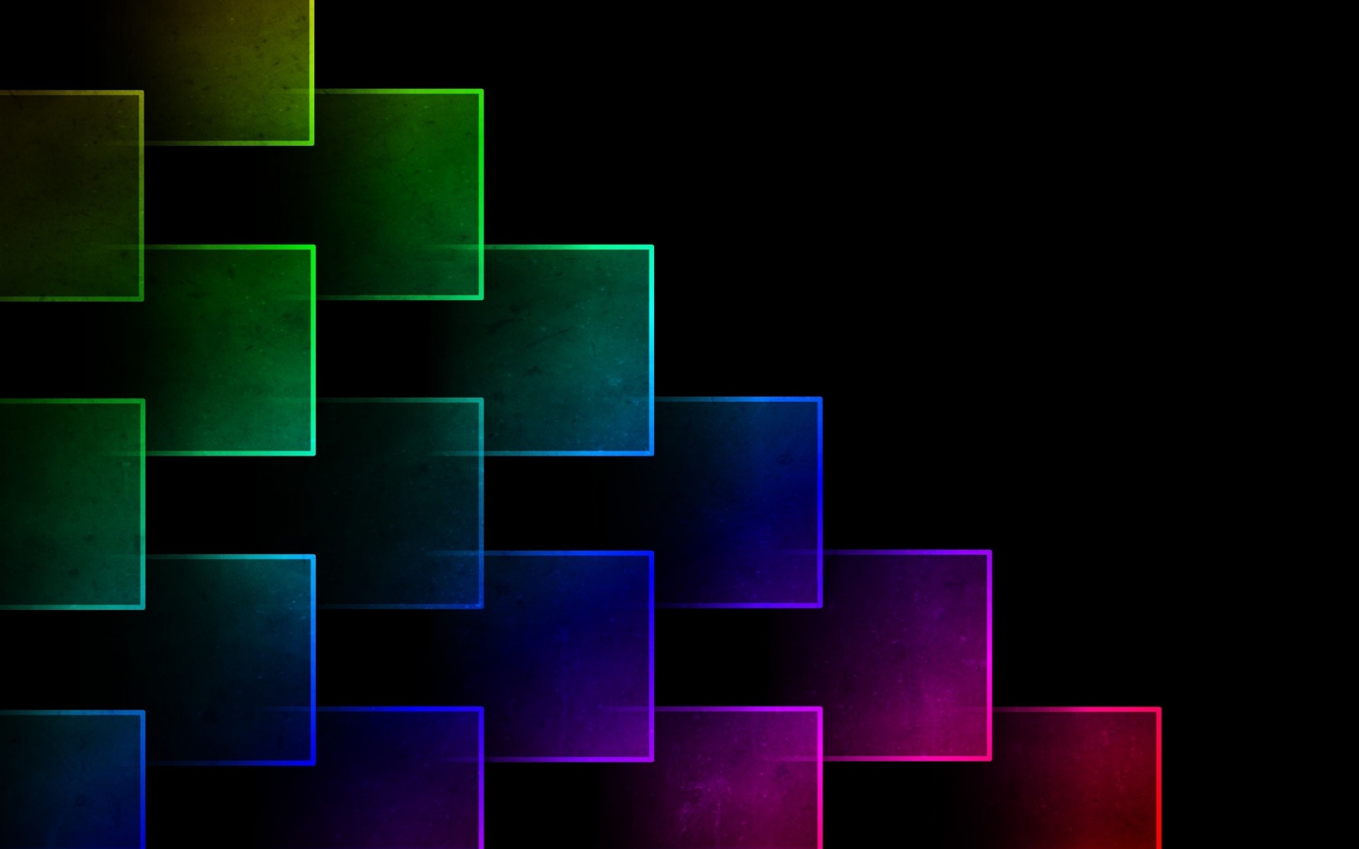 minimalisme carré géométrique sombre papier peint lumineux art conception mosaïque conception graphique artistique futuriste moderne quadrilatère cubes fond