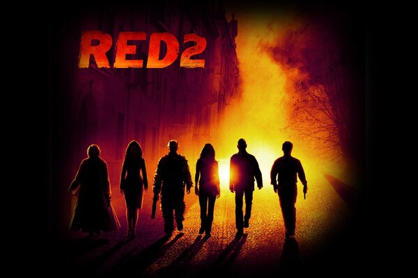 Bildschirmschoner aus dem Film Red 2