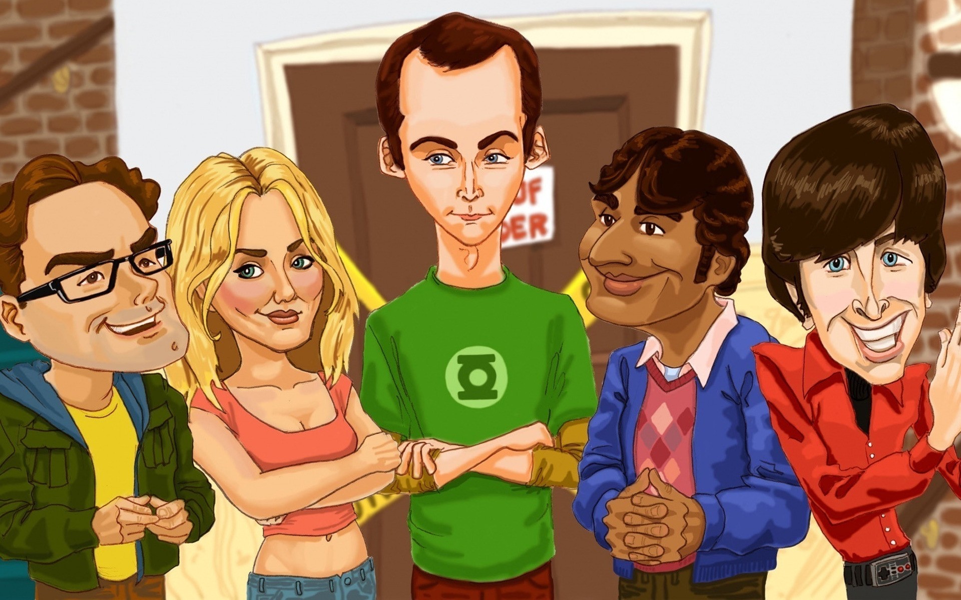 series de televisión mujer chica adulto hermosa joven hombre hombre diversión ilustración niño retrato comedia de situación divertido sheldon geeks