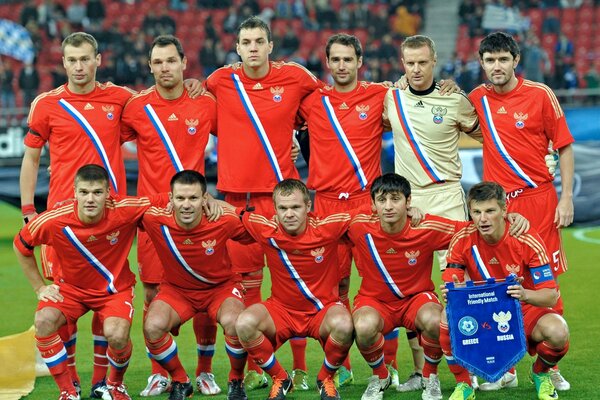 فريق كرة القدم الروسي قيد الإنشاء