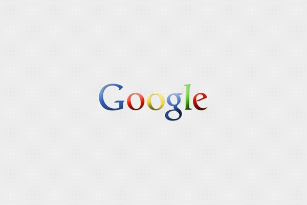 Google lettering in colored letters