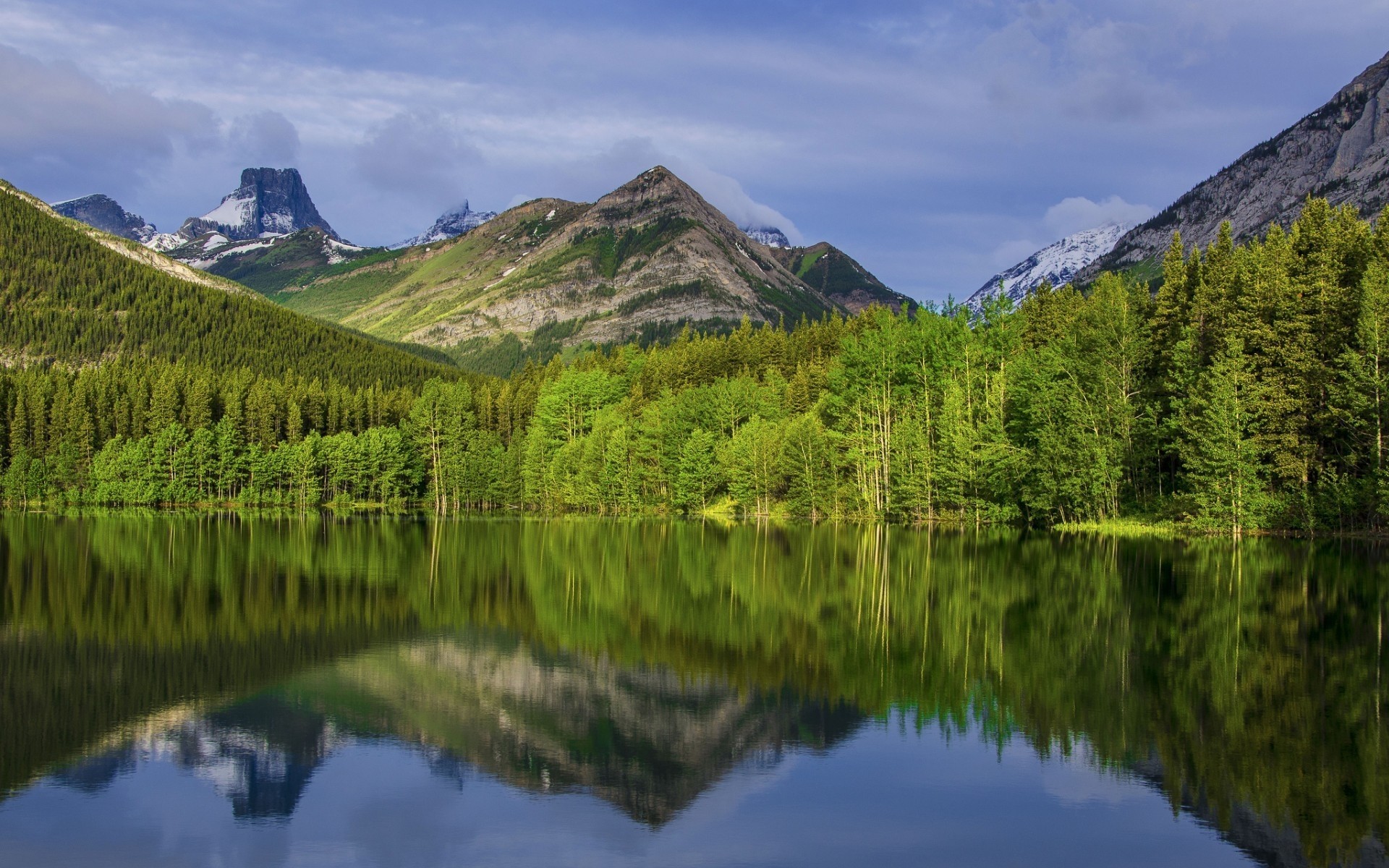 plants water lake landscape mountain reflection travel nature scenic outdoors wood valley sky river trees background mountains