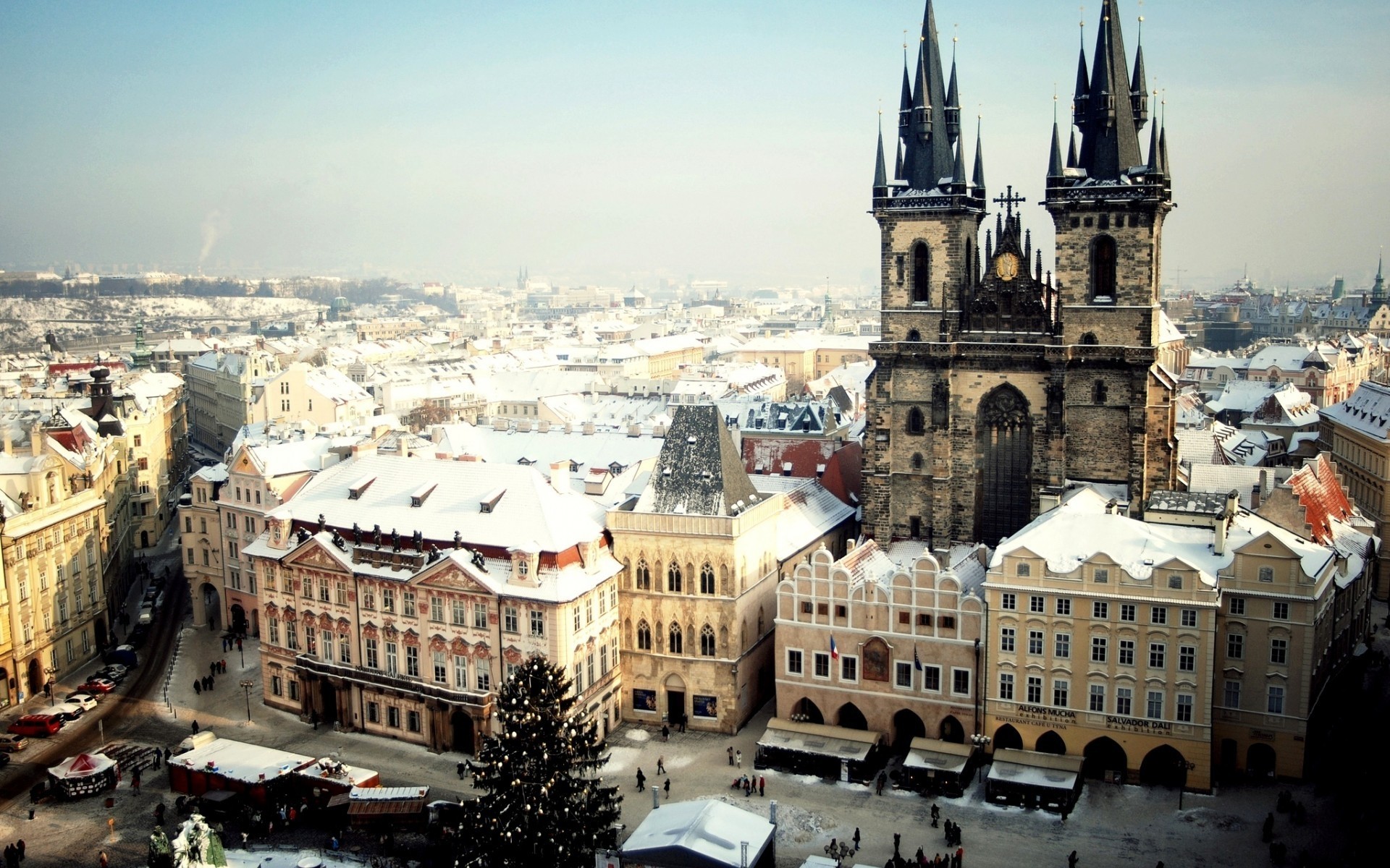 altre città architettura città viaggi casa chiesa città città urbano turismo spettacolo religione all aperto casa cielo vecchio cattedrale paesaggio skyline torre repubblica ceca tempio di tyn cattedrale di praga