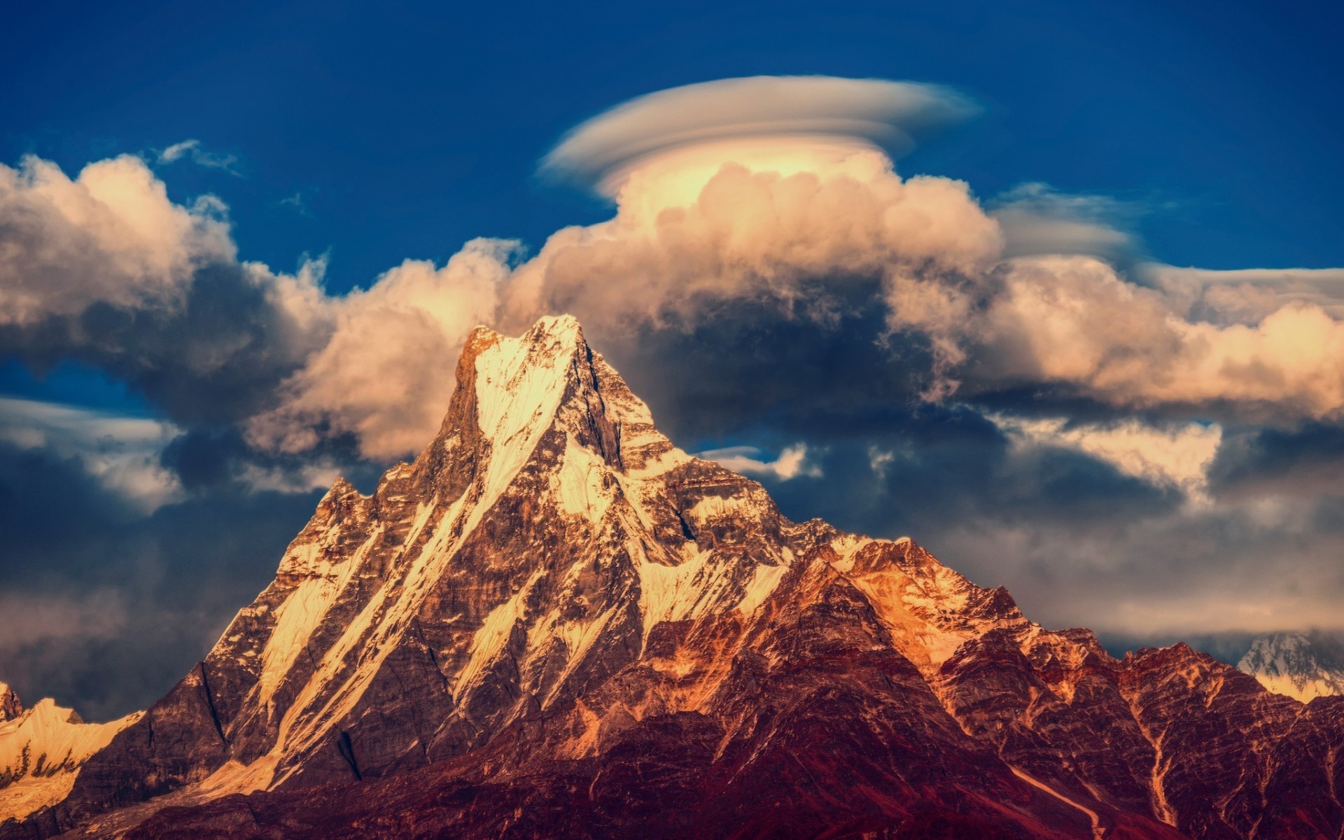 andere städte himmel berge sonnenuntergang reisen landschaft im freien natur dämmerung rock landschaftlich abend wüste dämmerung schnee annapurna-berg himalaya nepal-berge nepal-landschaft blauer himmel