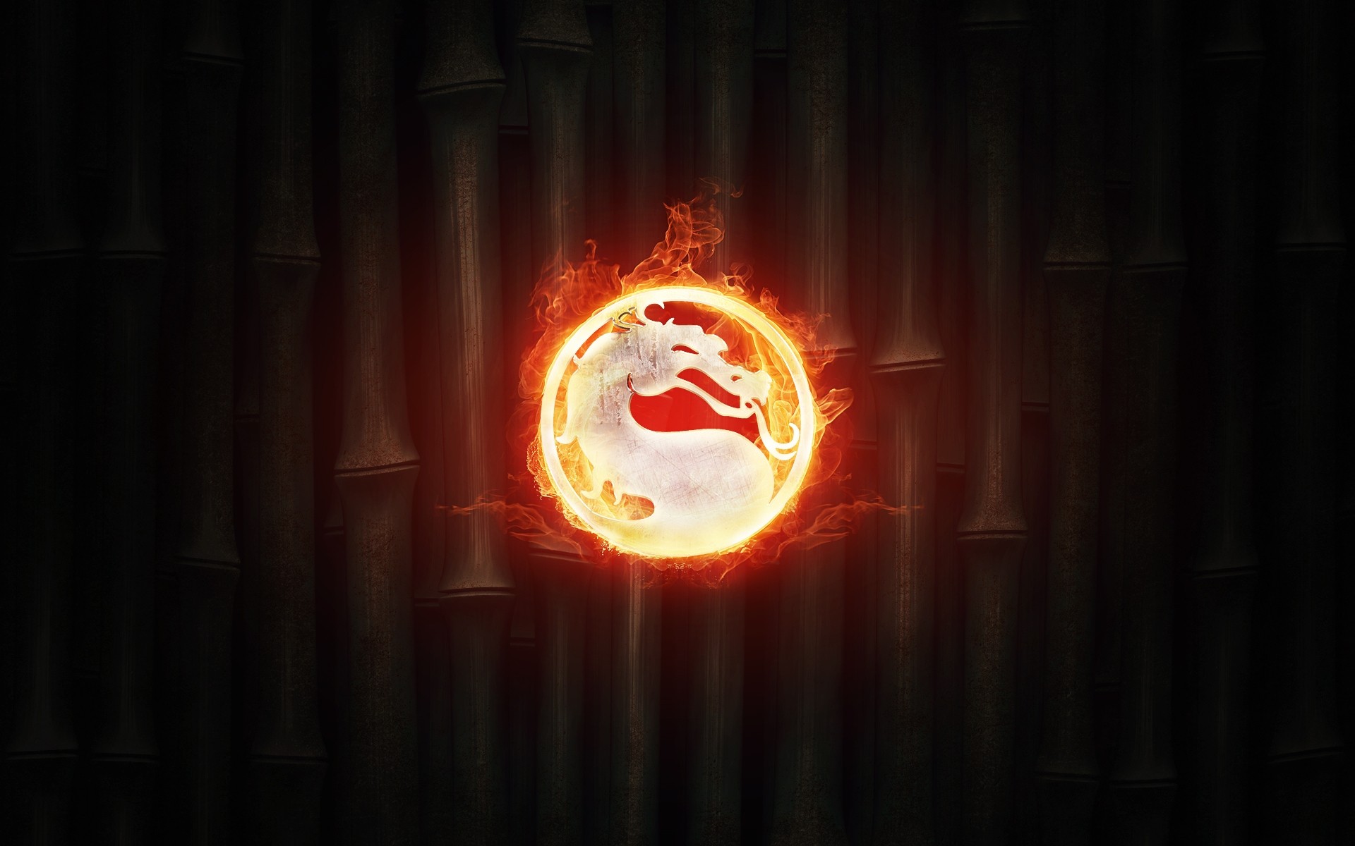 altri giochi fiamma luminescenza caldo luce scuro fuoco logo in fiamme sfondo minimalista