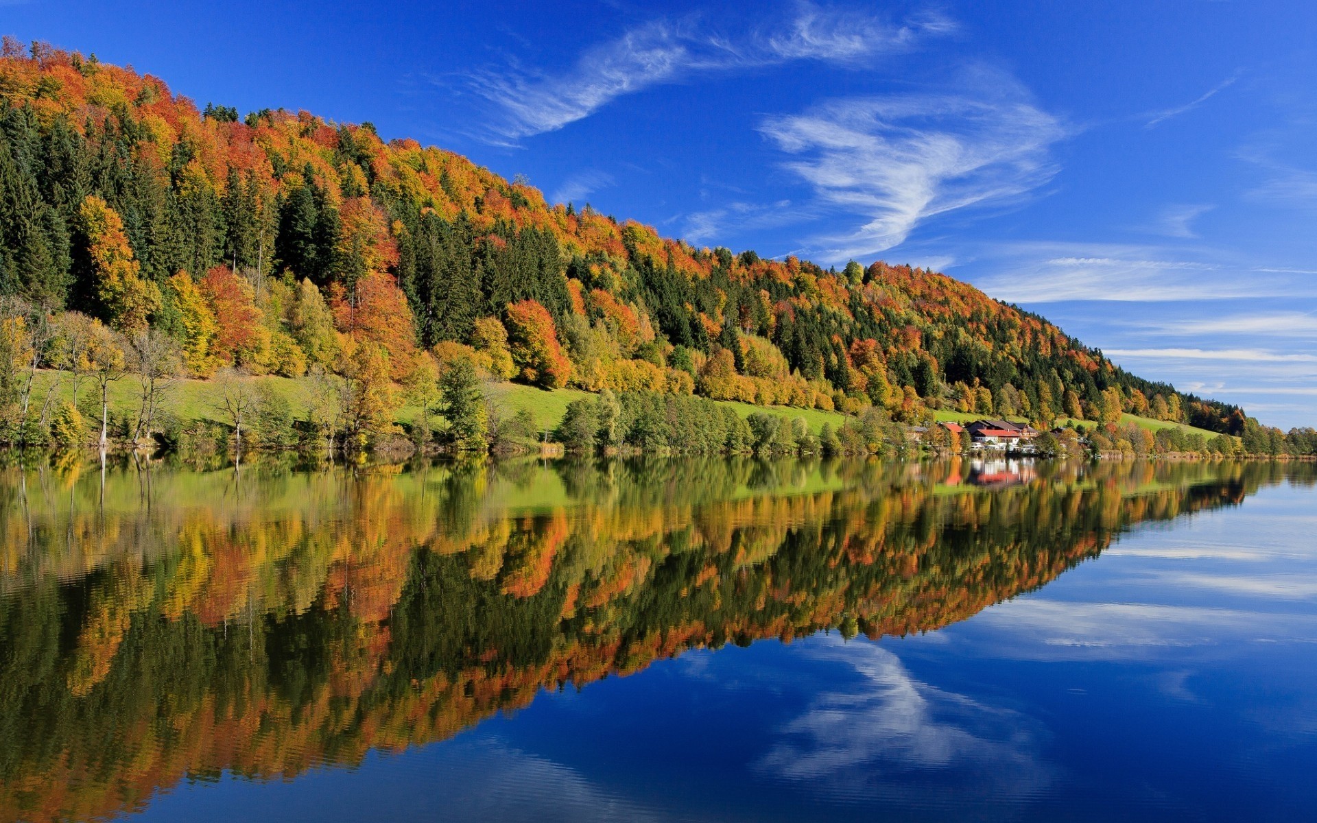 germania acqua lago riflessione paesaggio natura viaggi all aperto legno cielo fiume autunno albero alba scenico foresta alberi colorato foglie blu nuvole