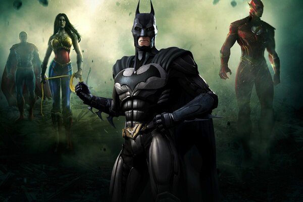 League of Superheroes batman and company