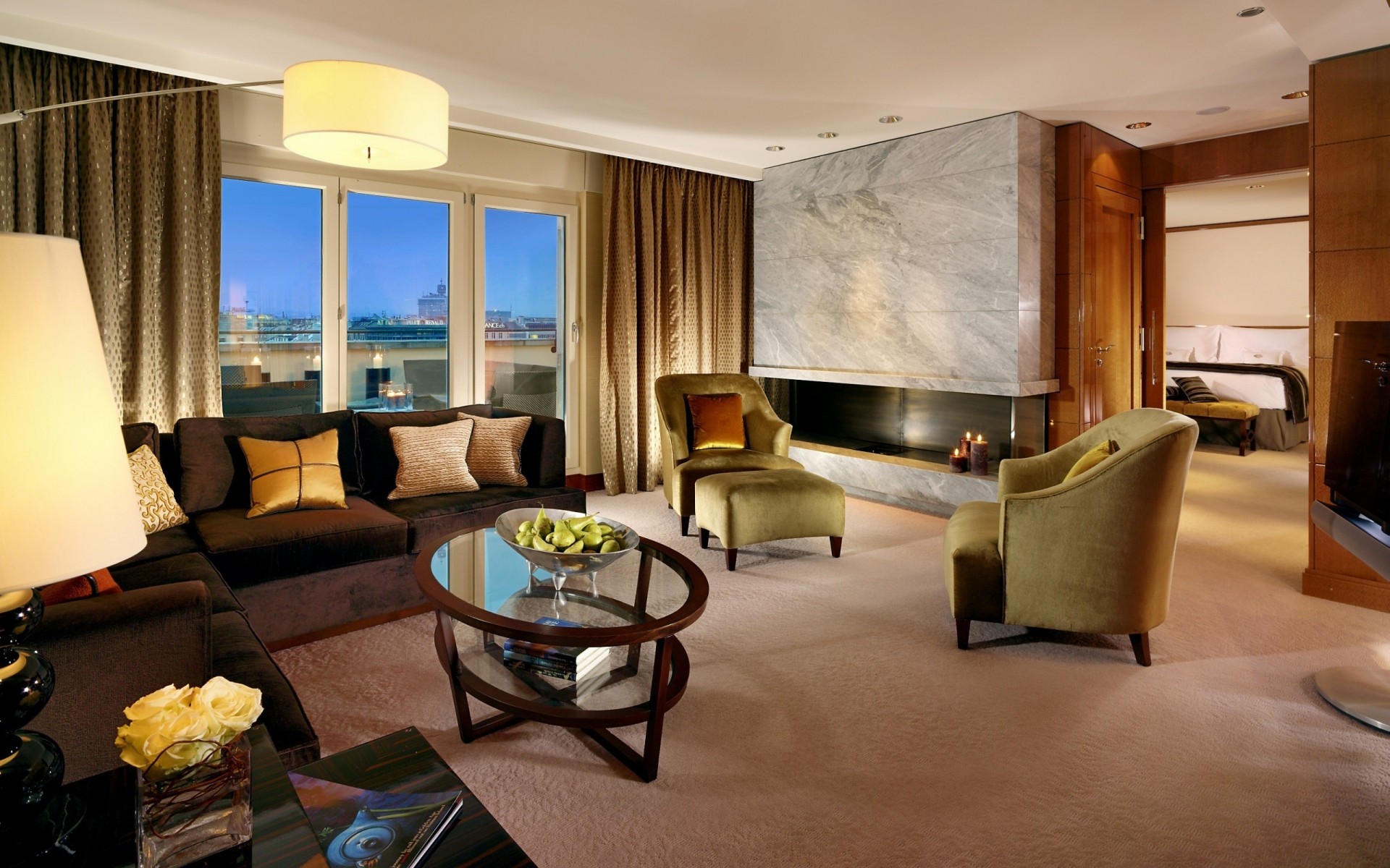 мебель номер в помещении таблица стул дома пол дизайн интерьера окна место ковер спальня диван современные кровать занавес роскошные лампа подушка квартира кресло