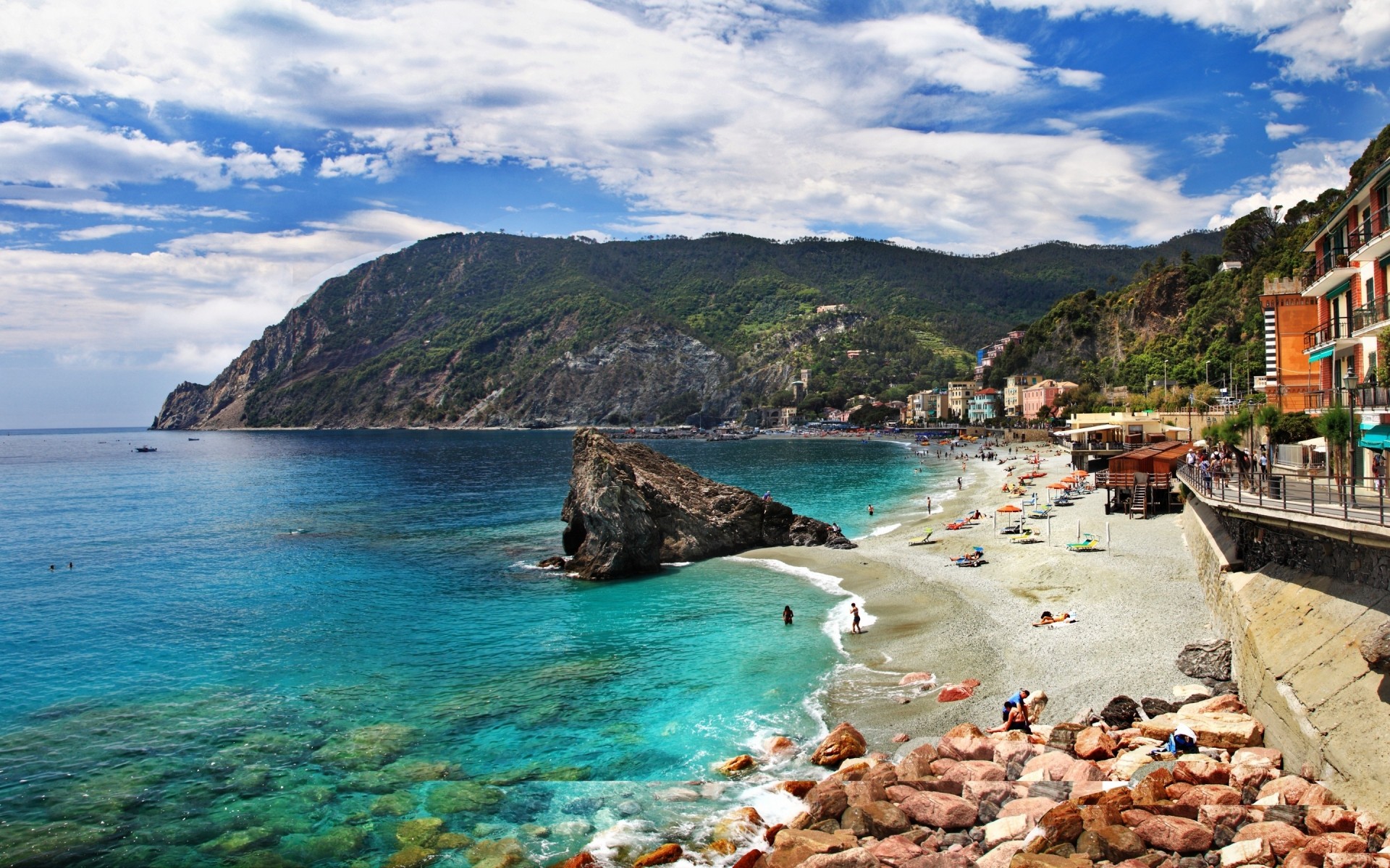 italie mer eau voyage plage mer île océan baie paysage vacances été paysage ciel