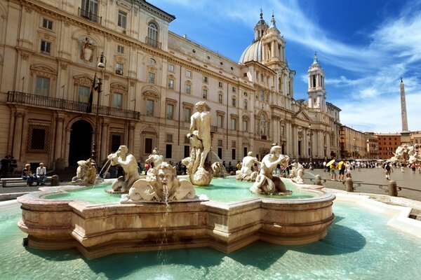 Arquitectura de Italia en la ciudad antigua