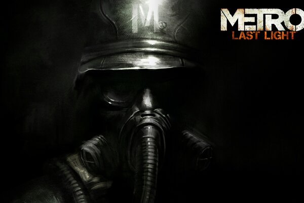 L uomo militare del gioco metro last light