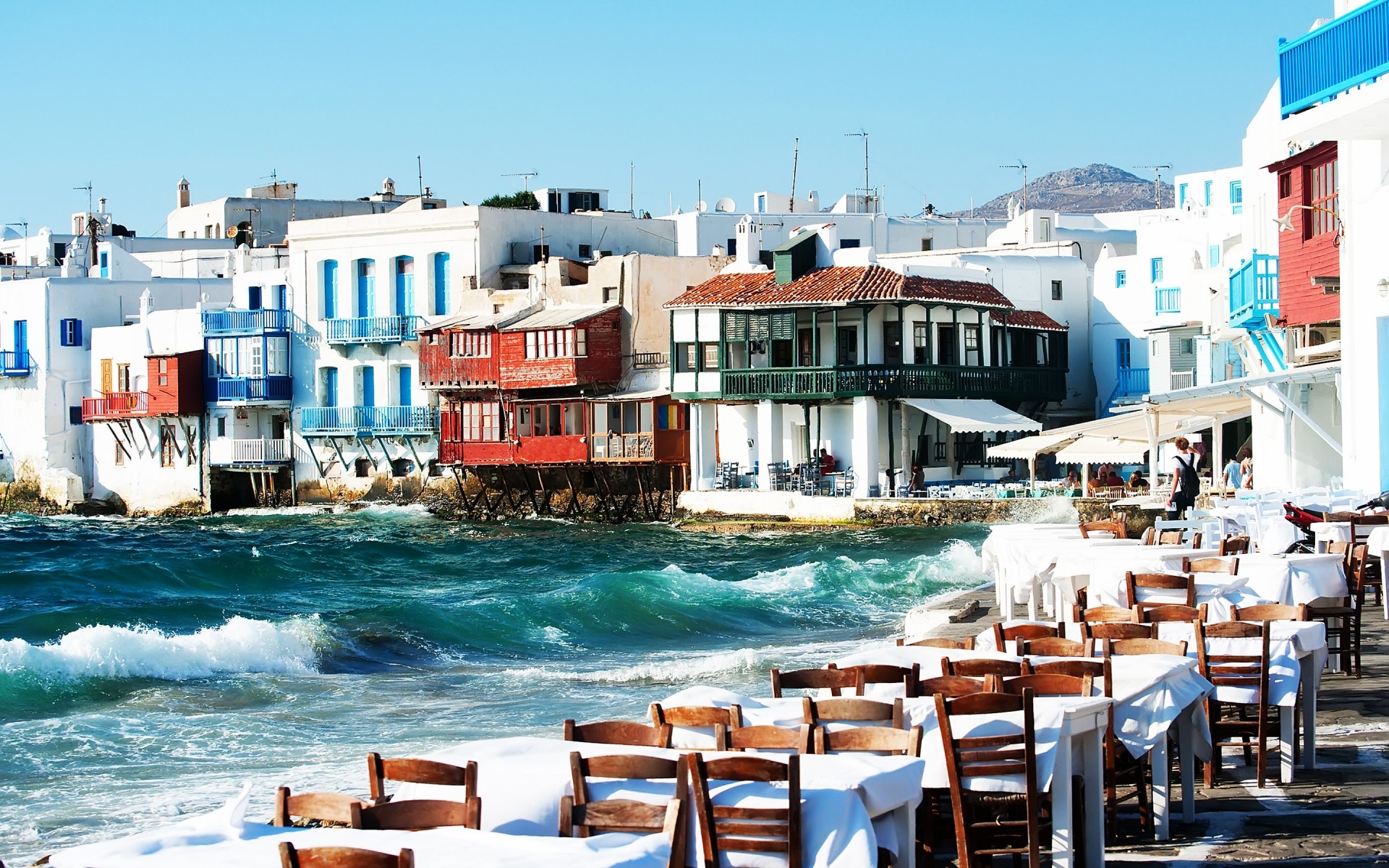 yunanistan deniz su seyahat denizler tatil çare okyanus turizm sahil lüks açık havada ev mimari plaj mikonos