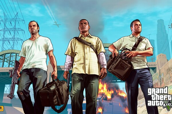 Personajes del videojuego británico Grand Theft Auto