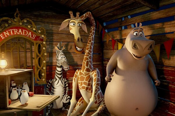 Imagens do filme Madagascar