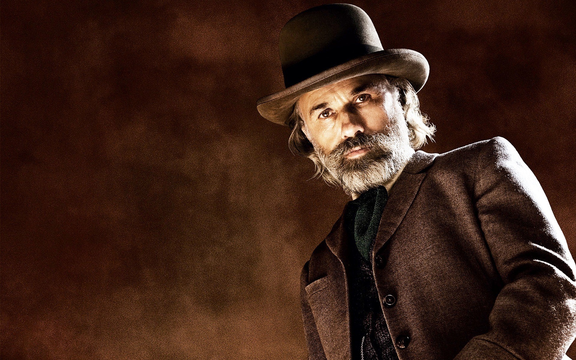 películas retrato solo tapa hombre vaquero adulto usar bigote velo sombrero de vaquero vello facial christoph waltz