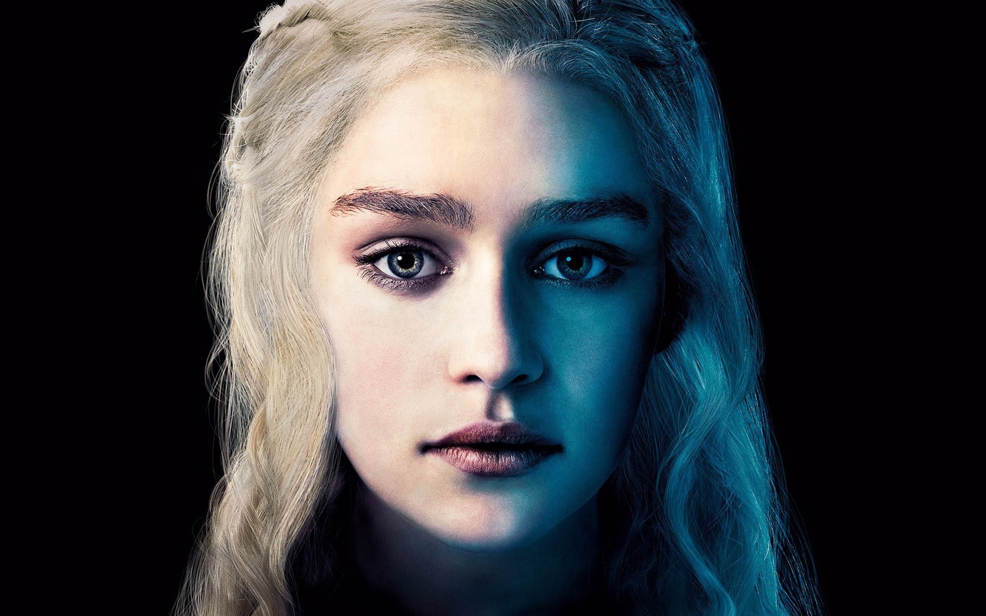 séries tv mode portrait sombre femme oeil glamour modèle lèvres daenerys targaryen game of thrones emilia clarke