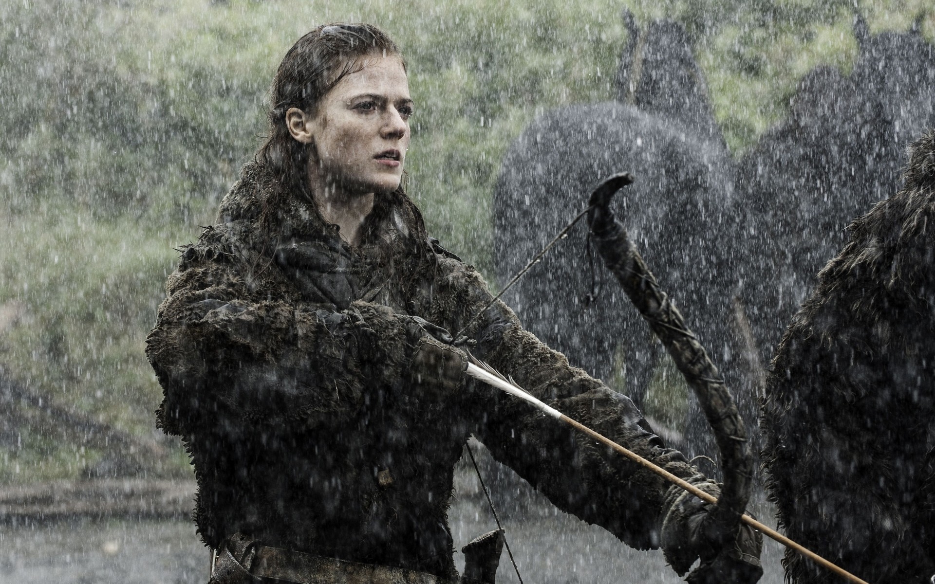 fernsehserie allein erwachsener porträt im freien tragen mann game of thrones rose leslie