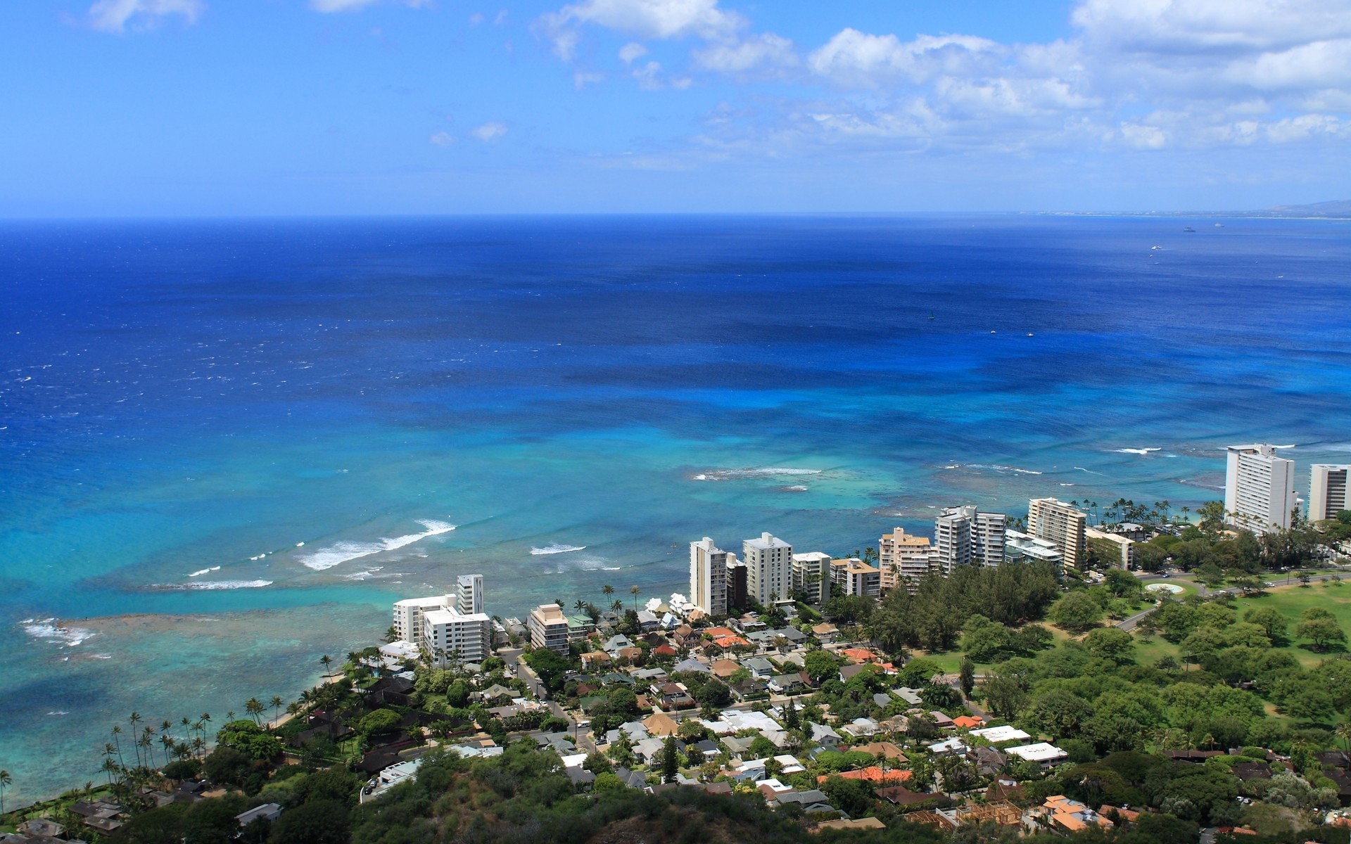 united states city architecture travel cityscape seashore water town outdoors skyline sea sky daylight panoramic landscape blue sky