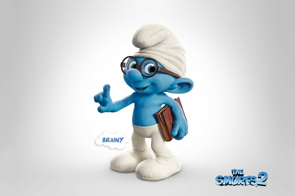 Smurfs figurine from the cartoon